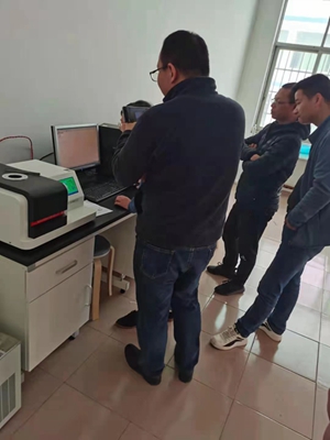 東華理工大學(xué)，低溫差示掃描儀交機(jī)培訓(xùn)完成